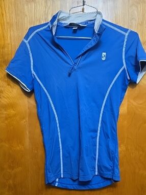 Tredstep Ireland Blue Short Sleeve Women's Active Tee Xs Riding Shirt